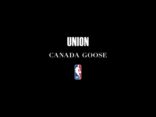 Canada Goose x UNION in collaboration with NBA