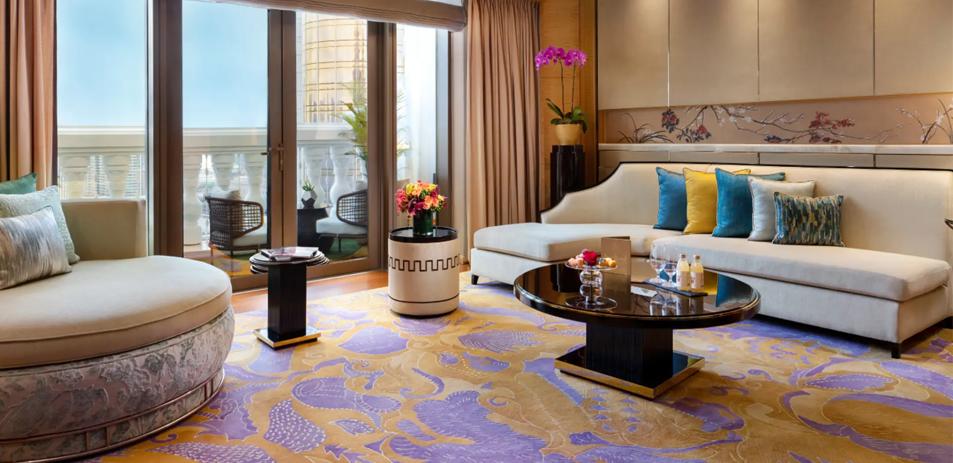 Galaxy Macau Palace Suite Living Area