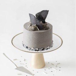 Black Sesame Chiffon 250x250