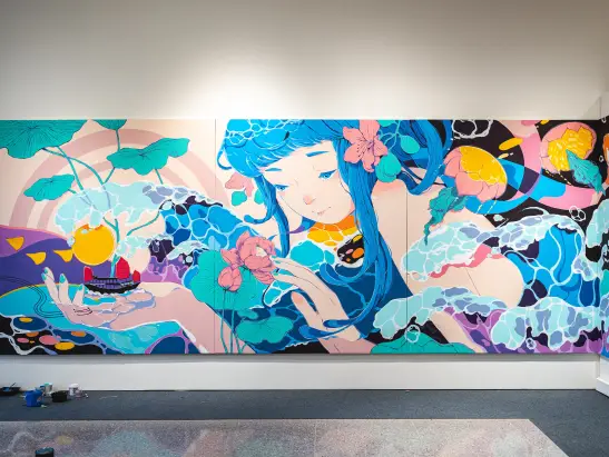 Bao Ho-Love Across the Sea (Left)