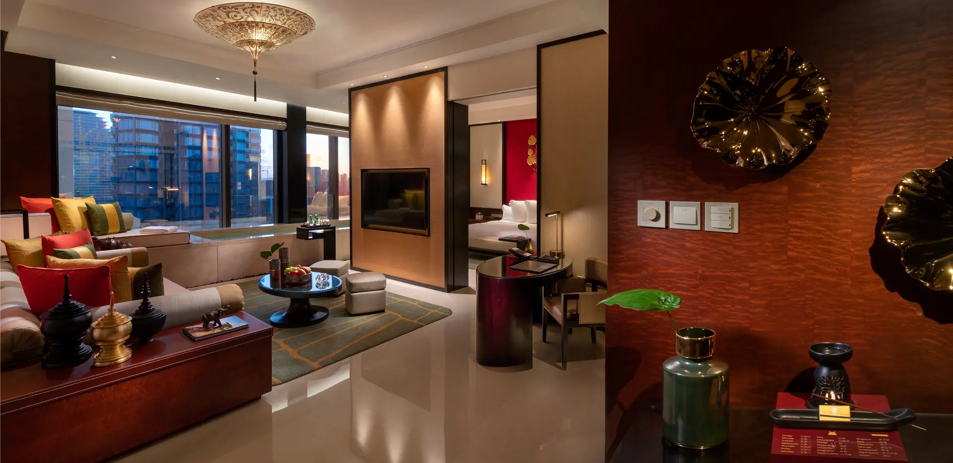 Cotai Pool Suite_Living Room