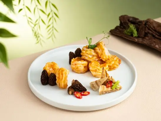 Pak Loh_干煸羊肚菌炒牡丹虾球_20250702-277