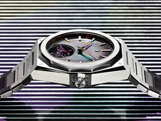 ZENITH_NewCollectionPageBanner_547x411_Defy Skyline_Tourbillon_Felipe_Pantone_2