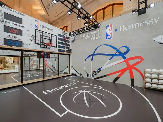 Hennessy X NBA Check-in Hotspot