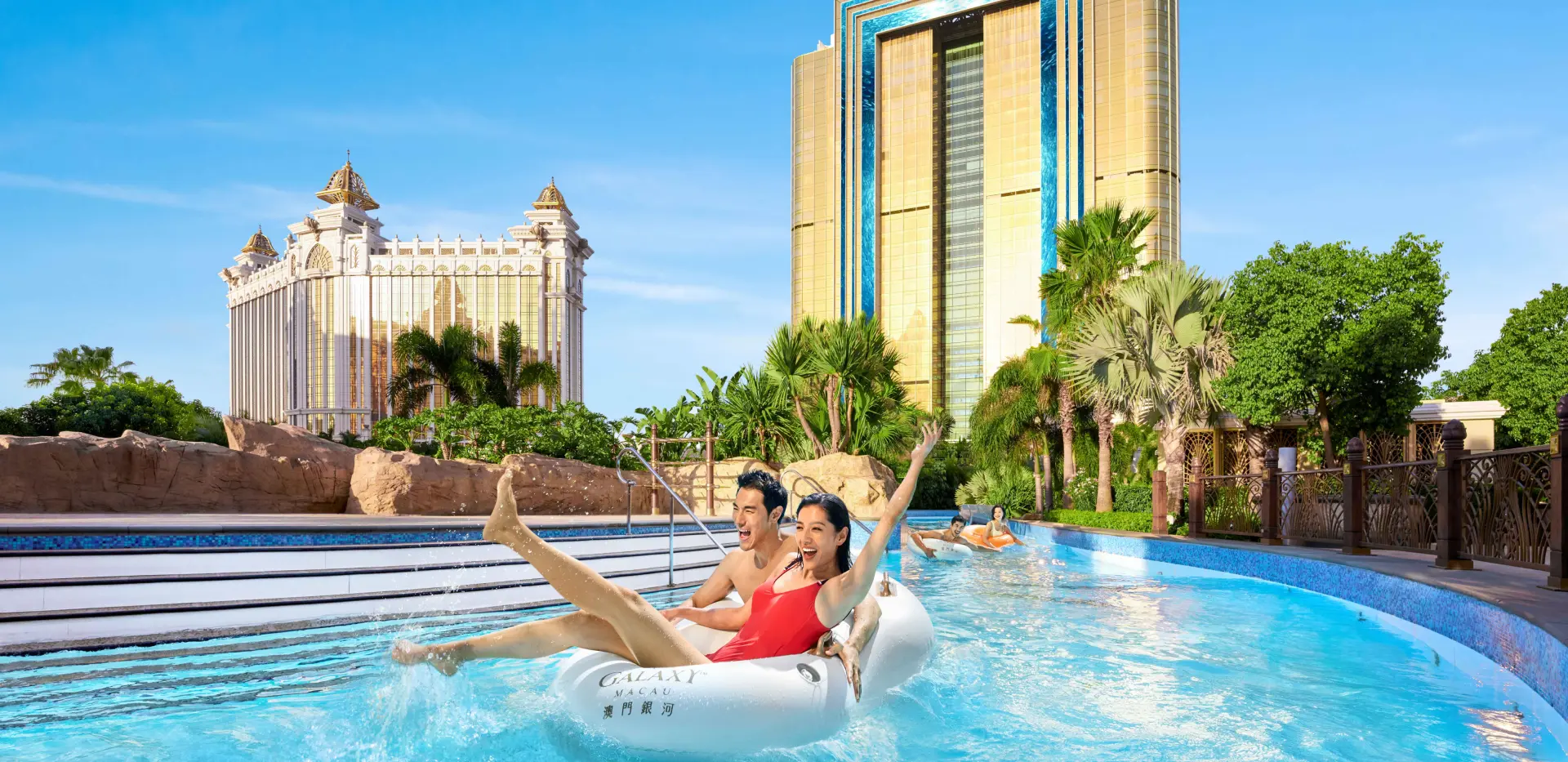 Lazy River - Grand Resort Deck - Galaxy Macau