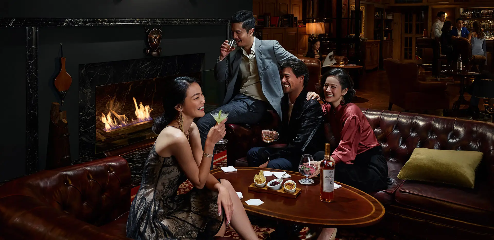 The Macallan Whisky Bar Lounge Galaxy Macau The World Class Asian Resort Destination